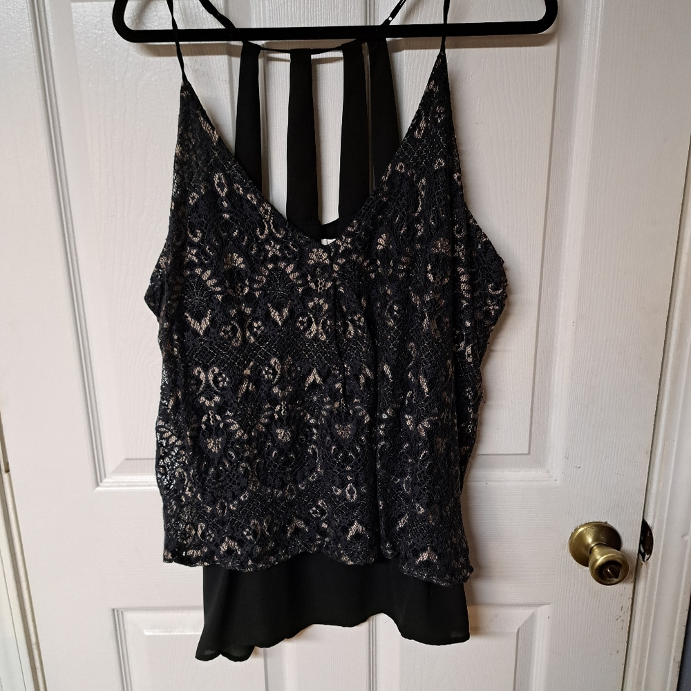 Maurices layered tank top size 3